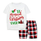 Christmas Matching Family Pajamas Magical Christmas Tree Short Pajamas Set