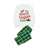 Christmas Matching Family Pajamas Magical Christmas Tree Green Pajamas Set