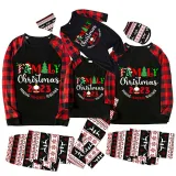 Christmas Matching Family Pajamas 2023 Family Christmas Black Reindeer Pants Pajamas Set