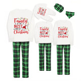 Christmas Matching Family Pajamas Family Is The Best Part Of Christmas Green Pajamas Set