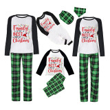 Christmas Matching Family Pajamas Family Is The Best Part Of Christmas Green Pajamas Set