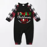 Christmas Matching Family Pajamas 2023 Family Christmas Black White Plaids Pajamas Set