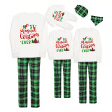 Christmas Matching Family Pajamas Magical Christmas Tree Green Pajamas Set