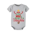 Christmas Matching Family Pajamas Believe In The Magic Of Christmas Short Pajamas Set