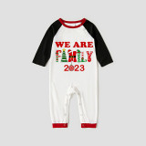 Christmas Matching Family Pajamas 2023 We Are Family Gray Pajamas Set