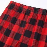 Christmas Couple Pajamas Matching Sets Christmas King & Queen Adult Loungwear Black Pajamas Set