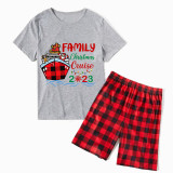 Christmas Matching Family Pajamas 2023 Family Christmas Cruisin Crew Short Pajamas Set