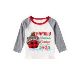 Christmas Matching Family Pajamas 2023 Family Christmas Cruisin Crew Seamless Pajamas Set
