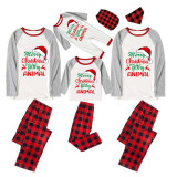 Christmas Matching Family Pajama Merry Christmas Hat Ya Filthy Animal White Pajamas Set