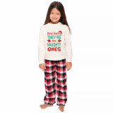 Christmas Matching Family Pajamas Dear Santa They Are The Naughty Ones White Pajamas Set