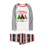 Christmas Matching Family Pajama Christmas Tribe Tree Seamless Pajamas Set