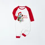 Christmas Matching Family Pajamas Set Cartoon Snowman Merry Christmas Matching Pajamas