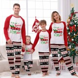 Christmas Matching Family Pajama Wonderful Time Christmas Tree Car Seamless Pajamas Set