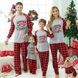 Christmas Matching Family Pajamas Merry Cruisemas Gray Pajamas Set