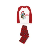 Christmas Matching Family Pajamas Set Cartoon Snowman Merry Christmas Matching Pajamas