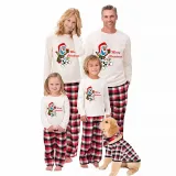 Christmas Matching Family Pajamas Set Cartoon Snowman Merry Christmas Matching Pajamas