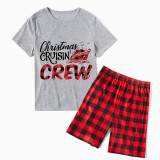 Christmas Matching Family Pajamas Christmas Cruisin Crew Short Pajamas Set