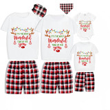Christmas Matching Family Pajama Most Wonderful Time Of The Year Short Pajamas Set