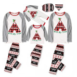 Christmas Matching Family Pajama Christmas With My Tribe Seamless Pajamas Set