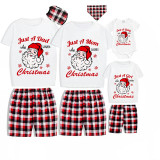 Christmas Matching Family Pajamas My Family Who Loves Christmas Short Pajamas Set