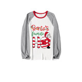Christmas Matching Family Pajamas Santa's Favourite HO Seamless Pajamas Set