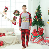 Christmas Matching Family Pajama Family Holiday Christmas Gray Pajamas Set