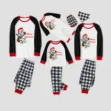 Christmas Matching Family Pajamas Cartoon Snowman Merry Christmas Pajamas Set