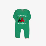 Christmas Matching Family Pajama Christmas With My Tribe Green Stipes Pajamas Set