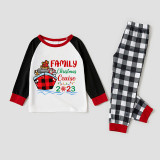 Christmas Matching Family Pajamas 2023 Family Christmas Cruisin Crew Gray Pajamas Set