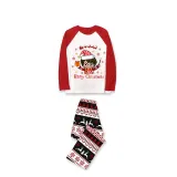 Christmas Matching Family Pajamas Cartoon Harry Christmas Snowflake Pajamas Set