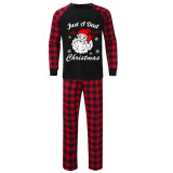 Christmas Matching Family Pajamas My Family Who Loves Christmas Black Pajamas Set