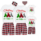 Christmas Matching Family Pajama Christmas Tribe Tree Short Pajamas Set