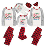 Christmas Matching Family Pajamas Merry Christmas Cruisin Red Pajamas Set
