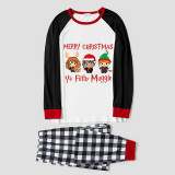 Christmas Matching Family Pajamas Cartoon Merry Christmas Ya Filthy Muggle Gray Pajamas Set