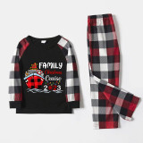 Christmas Matching Family Pajamas 2023 Family Christmas Cruisin Crew Black Red Pajamas Set