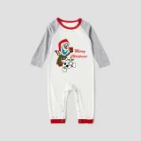 Christmas Matching Family Pajamas Set Cartoon Snowman Merry Christmas Matching Pajamas