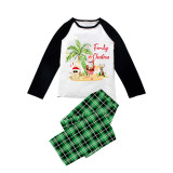 Christmas Matching Family Pajama Family Holiday Christmas Green Pajamas Set