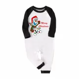 Christmas Matching Family Pajamas Cartoon Snowman Merry Christmas Pajamas Set