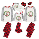 Christmas Matching Family Pajamas Red Rabbit Christmas Pajamas Set