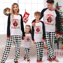 Christmas Matching Family Pajamas Merry Snowflakes Cruisemas Gray Pajamas Set
