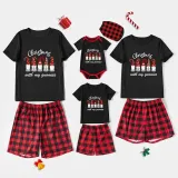 Christmas Matching Family Pajamas Christmas With My Gnomies Short Pajamas Set