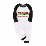 Christmas Matching Family Pajamas Cartoon Turtle Short Sleeve Pajamas Set