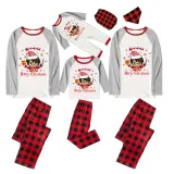 Christmas Matching Family Pajamas Cartoon Harry Christmas Snowflake Red Pajamas Set