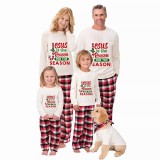 Christmas Matching Family Pajamas Jesus Is The Reason For The Season Blue Pajamas Set