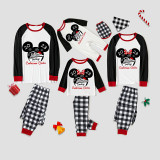 Christmas Matching Family Pajamas Cartoon Mouse 2023 Family Christmas Cruise Red Pajamas Set