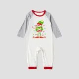 Christmas Matching Family Pajama Cartoon I Am The Elf Game Red Christmas Pajamas Set