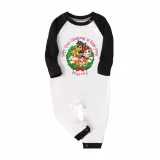 Kids Christmas Pajamas Christmas Tree Wreath Puppy Dog Cartoon Pajamas