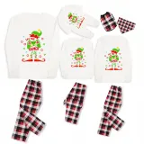 Christmas Matching Family Pajama Cartoon I Am The Elf Game Red Christmas Pajamas Set