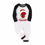 Kids Christmas Pajamas Merry Christmas Super Hero Cartoon Pajamas