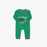 Christmas Matching Family Pajama It Is The Most Wonderful Time Wine Green Stripes Christmas Pajamas Set